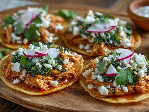 Tostada de tinga