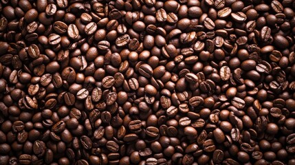 Obraz premium Roasted coffee beans