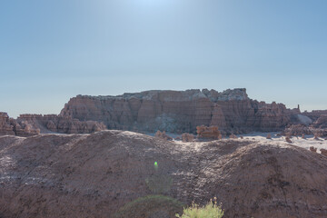Goblin Valley Hoodoos and Desert Landscape in Utah