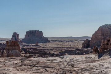 Goblin Valley Hoodoos and Desert Landscape in Utah