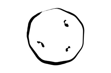 ジャガイモのベクターイラスト 手描き 筆 冬 鍋物