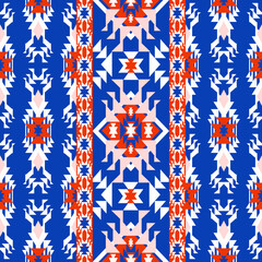 Sacred geometry in motion, an intricate symmetrical composition featuring vivid red, white, and blue tones.