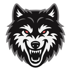 Mascot Gaming Fox Head Logo Featuring a Gas Mask and Sporty Design.