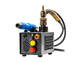 Professional TIG Welder Displayed on White Background