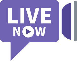 Obraz premium Purple speech bubble with 