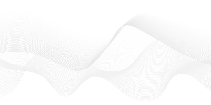 Abstract blend wave lines and technology background. Background lines wave abstract stripe design. White background, mesh abstract, vector gradient line soft blend.	

