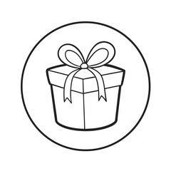 vector gift box icon