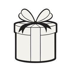 gift box with red ribbon