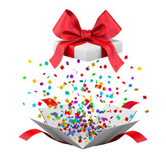 gift box with ribbon