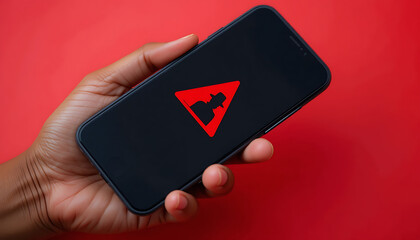Hacked System Warning Icons for Cyberattack Alerts, Data Breach Notifications, and Digital Security Threats