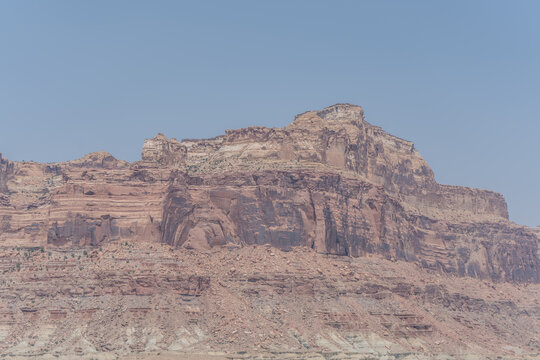 San Rafael Swell Desert Canyon Landscape from Wedge Overlook in Utah