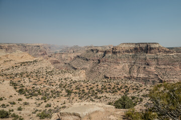 San Rafael Swell Desert Canyon Landscape from Wedge Overlook in Utah