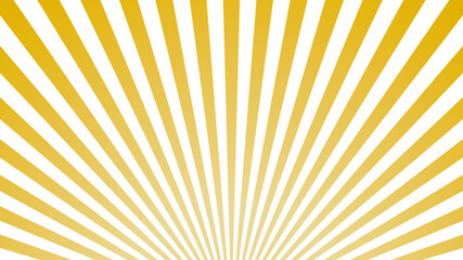 放射線　金色　背景　シンプル　ベクター