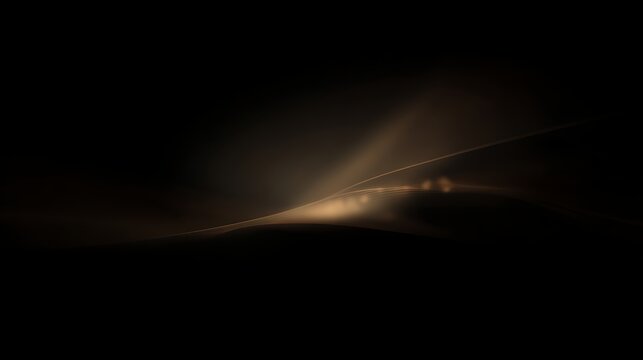 Minimal Mac OS-style wallpaper with soft black and gold gradients