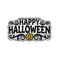 Happy Halloween Background Concept Vector Art & Graphics