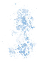 Colorful Abstract Splatter Element