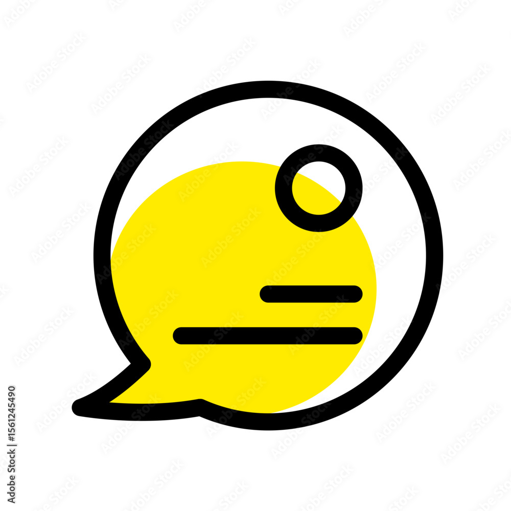 Aufkleber Glowing yellow square pixelated design element with soft gradient suitable for versatile digital projects