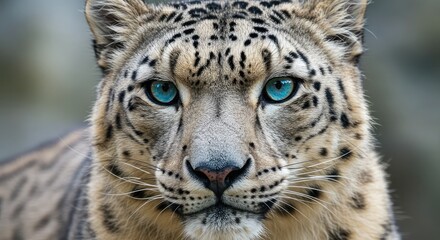 Obraz premium close up portrait of a leopard