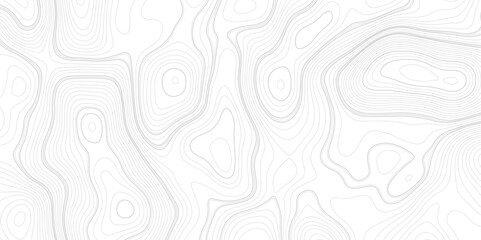 Fototapeta premium minimalist abstract topographic contour lines design white and gray, creating an abstract landscape pattern. The design is a modern.