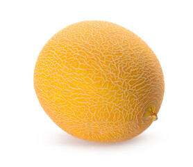 Sweet melon on white background