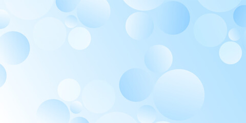 Simple geometric background gradient soft light blue bokeh for Graphic Business background hitech technology art modern design