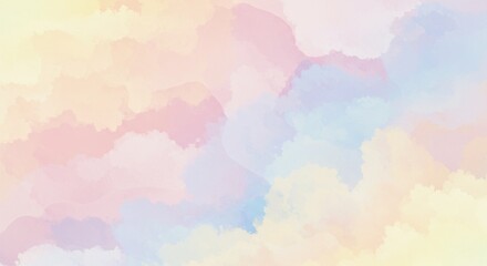 Pastel Dream: A Watercolor Abstract Background