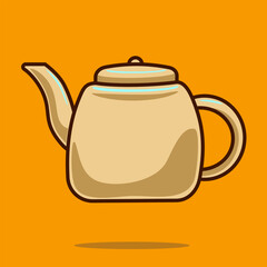 tea pot illustration clip art