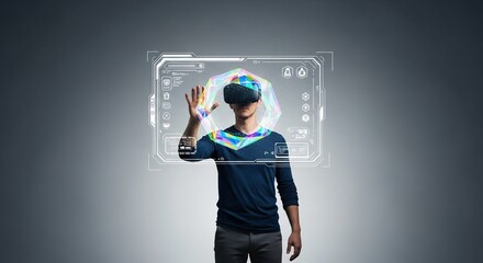 Immersive Virtual Reality Experience Exploring the Metaverse