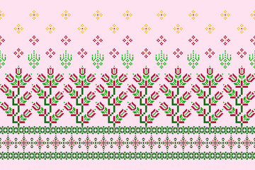 seamless pattern with flowers