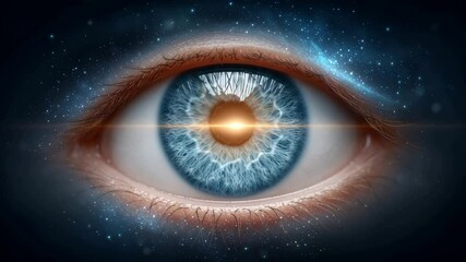 A powerful illustration of psychic energy manifesting dreams into reality