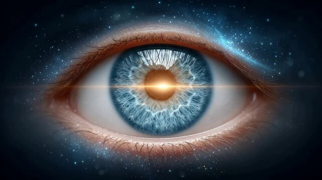 A powerful illustration of psychic energy manifesting dreams into reality