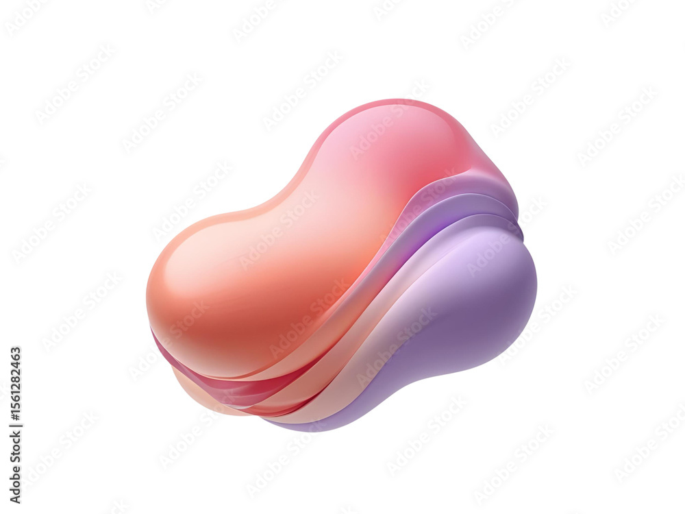 Poster smooth modern abstract gradient fluid.