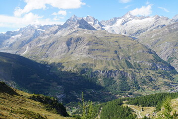 Swiss Alps view - Zermatt, Switzerland	