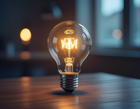 Concetto di innovazione ed intelligenza artificiale, idea creativa e geniale