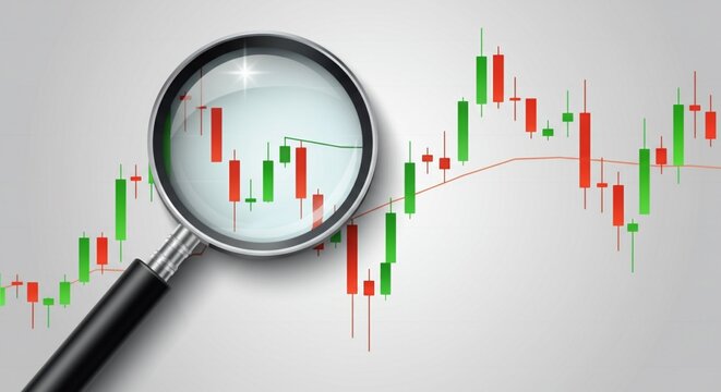Magnifying Candlestick Chart Analysis for Stock Market Trends