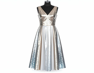 Shimmering Gradient Nightgown Temperature-Sensitive Fabric Design