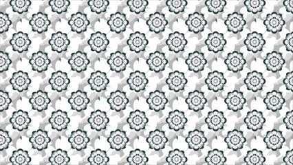 Floral Pattern Vector Art with Edible Flowers in Natural and Detailed Style for Decorative and Graphic Design Projects