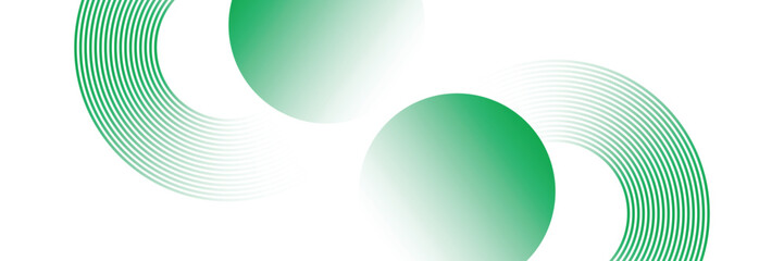 Clean natural green color gradation with pale tone paint on environmental friendly cardboard box blank paper texture background with space minimal style