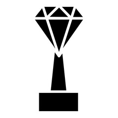 Values vector icon. Jewel illustration sign. Diamond symbol. Rich web icon.