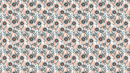 Floral Vector Art Design with Natural Botanical Elements for Pattern and Illustration Projects