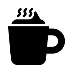cappuccino glyph icon