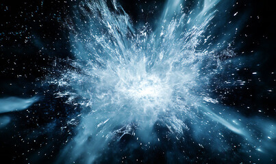 3D abstract visuals and futuristic elements isolated on black, designed for versatile commercial use across technology, minimal, sci-fi, and eco concepts