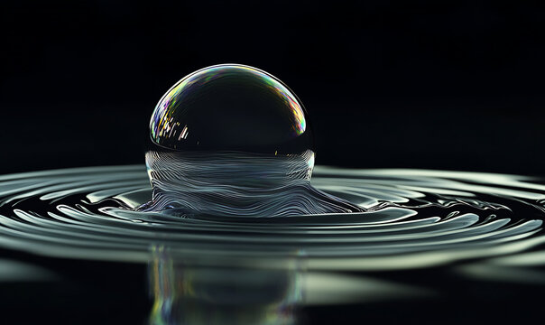 3D abstract visuals and futuristic elements isolated on black, designed for versatile commercial use across technology, minimal, sci-fi, and eco concepts