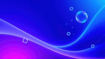 Clean modern wallpaper with smooth vertical gradients of blue and violet, abstract tech lines and floating transparent shapes, designed for app backgrounds or presentation design. Minimal but modern.