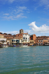 Obraz premium Old town of Murano island, Venice, Italy