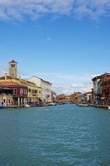 Obraz premium Old town of Murano island, Venice, Italy