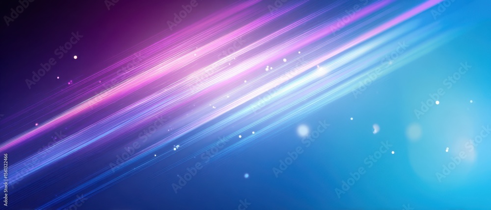 Poster the vibrant abstract background with dynamic glowing lines and colors.