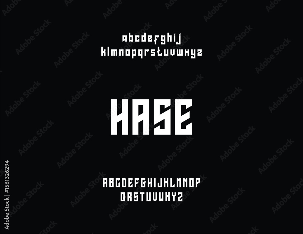 Poster a graphic design featuring a bold font style with the word 