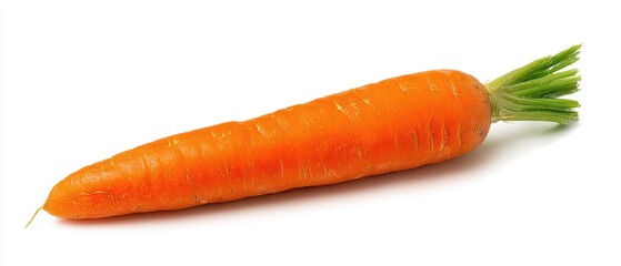 The vibrant carrot showcasing natural freshness and nutritional value.