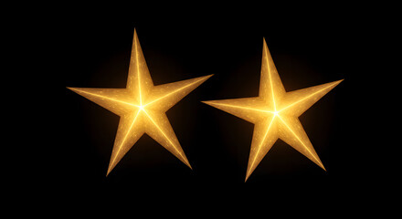 Obraz premium Abstract Geometric Star Patterns: Digital & Celestial Designs